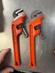 Lot Ridgid E-10 Offset Pipe Wrench 31060 /250MM Brand New Original Box. Fixed Price $99.00.
