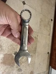 Craftsman 1" Stubby Combination Wrench 44110 Usa 12 Point And Open Ended. Fixed Price $18.70.