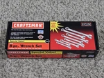 Nos Vintage Sears Craftsman 8PC Sae Combination Wrench Set 47242 Usa 1/4 - 5/8. Fixed Price $34.88.
