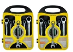 7PC Ratchet Wrench Set 8-19MM Metric Spanner Kit (pack Of 2) Usa. Fixed Price $42.74.