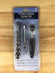 10 Piece Stubby Socket Set - Helping Hand #20153 New. Fixed Price $9.99.