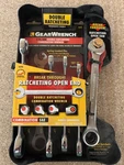New Gearwrench Tools 5PC Double Ratcheting Combination Set Sae 85596. Fixed Price $34.99.