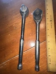 Stanley Vintage Ratchets 1/2 Drive 85-892 Cr-v & 91-930 Good Shape.. Fixed Price $42.50.
