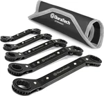 5 Pc Double Offset Box End Reversible Ratcheting Set, Sae, Heavy-duty, Matte. Fixed Price $40.97.