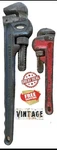 Craftsman 18" Pipe Heavy Duty Steel Vintage Usa 5566 1960 2 Wrenches. Fixed Price $29.99.