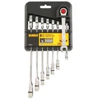 8PC Dewalt DWMT74197 Chrome Ratcheting Combination Wrench Set. Fixed Price $52.95.