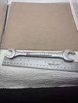 11/16" X 13/16" Vintage Craftsman V-series 44591 Double Open End Wrench Usa. Fixed Price $10.99.