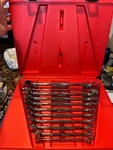 Rare Snap-on OEX711BP Sae Flank Drive 3/8"-1" Combination Wrench Set Nice!!!. Fixed Price $599.95.