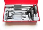 Teng Tools TTTX7 Spanners In Set With Handle Case 68920107. Fixed Price $81.00.