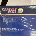 Carlyle Tools By Napa CWL1218 18PC Sae 12PT Full Polish Wrench Set 1/4-1-1/4". Fixed Price $199.99.