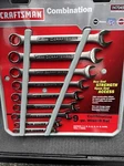 Sears Craftsman Usa Nos 9PC Combination Wrench Set Metric 47045 7-16MM. Fixed Price $99.00.