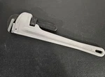 Urrea 818A Aluminum Pipe Wrench Length 18" And Max 2-1/2" Light Weight. Fixed Price $85.00.