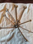 Thorsen 12 Point Combination Wrench Sae 8 Piece Set/lot Usa Made. Fixed Price $20.00.