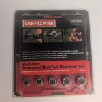 Sears Craftsman Usa Nos 9 52160 Bolt-out Damaged Bolt/nut Remover Extractor Set. Fixed Price $23.74.
