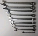 Vintage Lot 9 Proto Professional Combination Wrenches Sae Made Usa. Fixed Price $135.99.