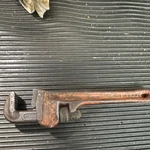 Vintage Snap-on PW8C 8" Adjustable Pipe Wrench. Fixed Price $29.99.