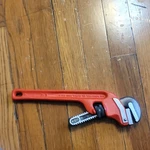 Ridgid Straight Pipe Wrench 12 In Cast Iron Made Usa Durable Tool. Fixed Price $32.00.