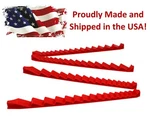 Red Plastic Low Profile 30 Tool Wrench Organizer Rail 4-PIECE Set Jsp. Fixed Price $15.99.