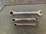 Craftsman Va Series 42639 42638 42637 Pc. Ratcheting 12 Pt. Wrench Set / Usa. Fixed Price $35.00.