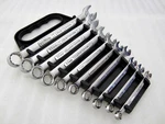 Vintage Craftsman 10PC Metric Combination Wrench Set 44740 Made Usa. Fixed Price $99.95.