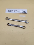 Craftsman Combination Wrench 1/2" VV-44695 12PT + 3/8"-7/16" Usa. Fixed Price $22.99.