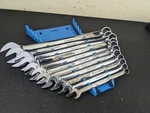 #BL817 Snap-on Tools 11PC 12-POINT Sae Flank Drive Wrench Set OEX711B. Fixed Price $289.95.