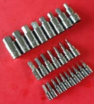 New Kobalt Tools 25PC 1/4" 3/8" 1/2" Sae Hex Bit Driver Socket Set. Fixed Price $39.83.