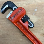 Vintage Craftsman Heavy Duty 10'' Pipe Wrench 51651 Made Usa. Fixed Price $29.95.