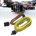 25' 4 Pin Flat Trailer Tail Light Wiring Harness Kit Wishbone Style Extension. Fixed Price $15.99.