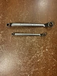 Craftsman Offset Double Box End Wrenches 44321 & 44323 Usa. Fixed Price $22.95.